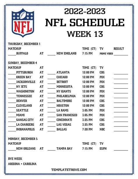 week 13 standings nfl|NFL standings this week.